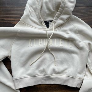 Alaphalete Crop Hoodie
